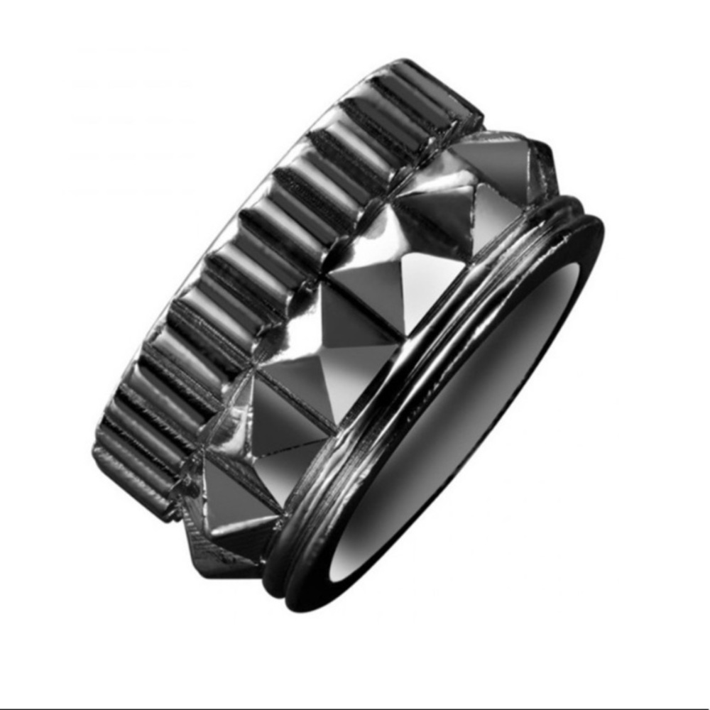 Waterford Rebel: Gracie Size 5.5 Stud Ring, Gunmetal (Zinc Alloy)